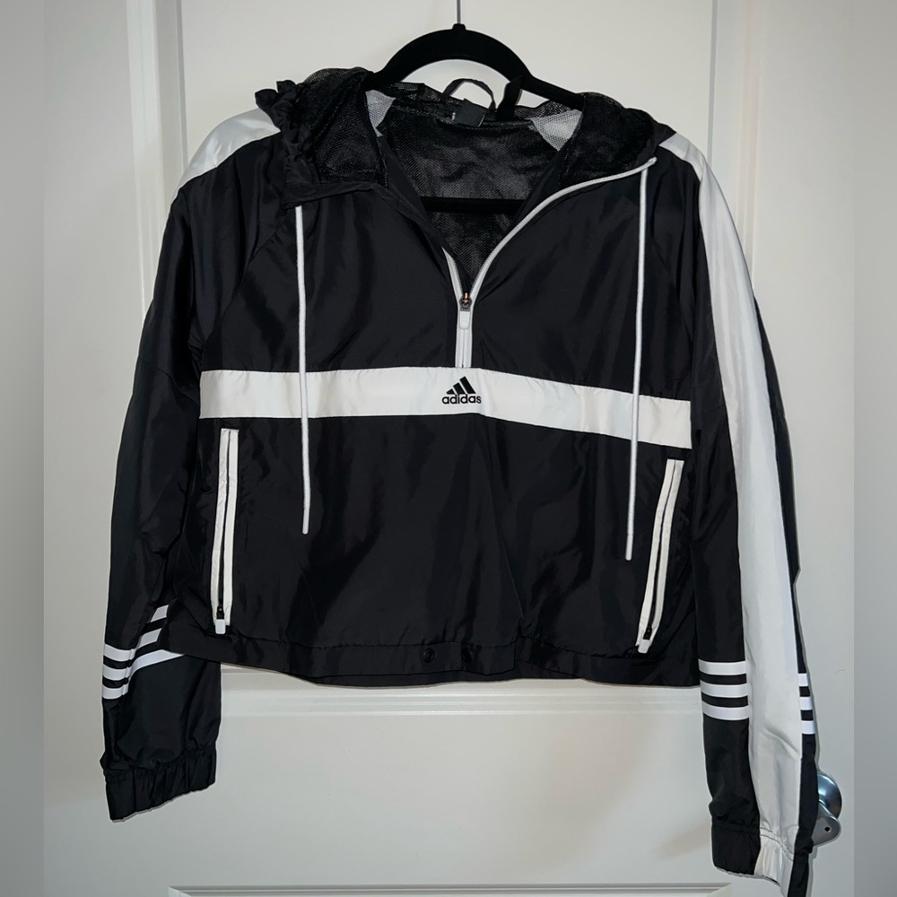 Women’s Adidas Cropped Windbreaker
